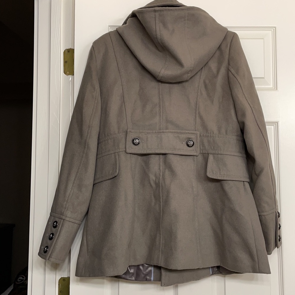 Jessica Simpson XL button up coat with hood - Picture 4 of 4